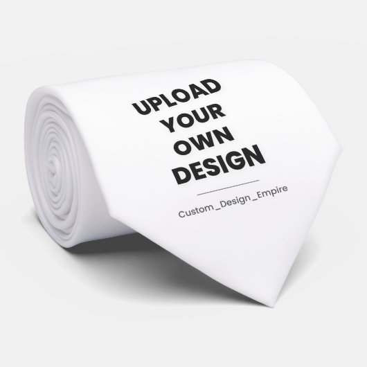Upload Your Own Design Here | Custom Template ネクタイ (ロール)
