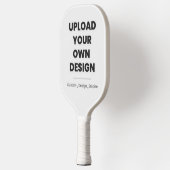 Upload Your Own Design Here | Custom Template ピックルボールラケット (左)