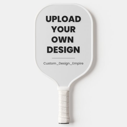 Upload Your Own Design Here | Custom Template ピックルボールラケット (正面)