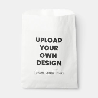 Upload Your Own Design Here | Custom Template フェイバーバッグ