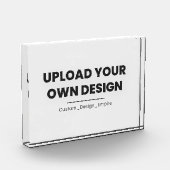 Upload Your Own Design Here | Custom Template フォトブロック (左)