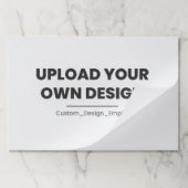 Upload Your Own Design Here | Custom Template ペーパーパッド (折り畳み)
