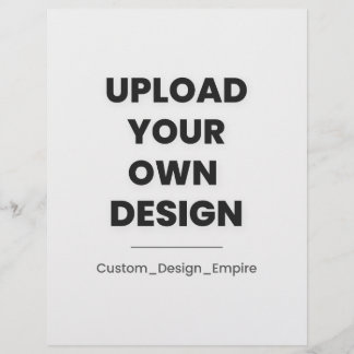 Upload Your Own Design Here | Custom Template レターヘッド