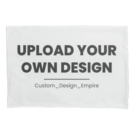 Upload Your Own Design Here | Custom Template 枕カバー (正面)