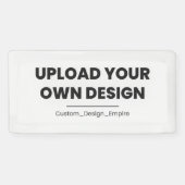 Upload Your Own Design Here | Custom Template 横断幕 (横)
