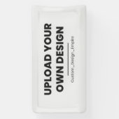 Upload Your Own Design Here | Custom Template 横断幕 (縦)