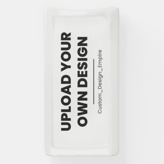 Upload Your Own Design Here | Custom Template 横断幕 (縦)