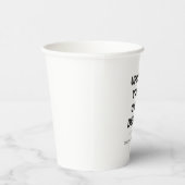 Upload Your Own Design Here | Custom Template 紙コップ (右)