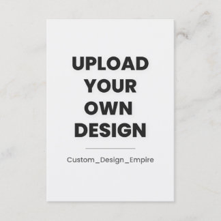 Upload Your Own Design Here | Template Invitation 招待状