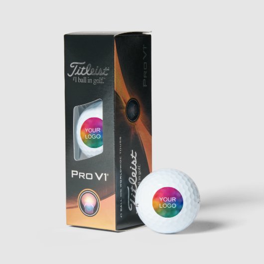 Upload Your Own Logo Titleist 2023 Pro V1 Pack ゴルフボール (パッケージング)