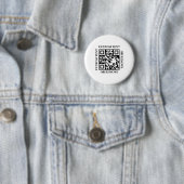 Upload Your QR Code Simple Website or Scan to Pay 缶バッジ (インサイチュ)