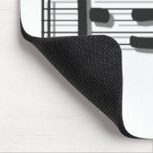 UPLOADwhitewithの影PNGのために平らなeのeq F マウスパッド (コーナー)