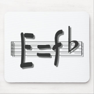 UPLOADwhitewithの影PNGのために平らなeのeq F マウスパッド