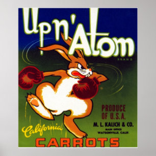Upn Atomニンジン ポスター