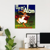 Upn Atomニンジン ポスター (ホームオフィス)