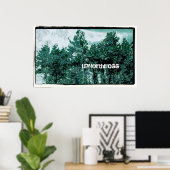 UpNorthNessポスター ポスター (ホームオフィス)