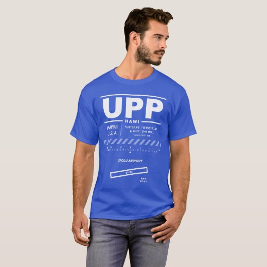Upolu空港UPP Tシャツ (正面フル)