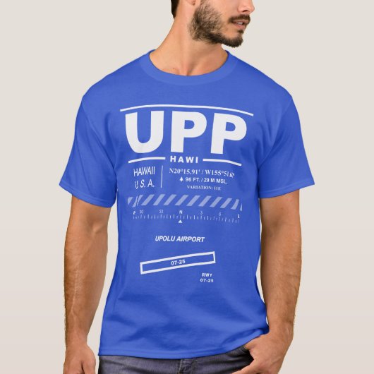Upolu空港UPP Tシャツ (正面)