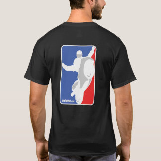 UpOnOne.com NBAのスタイルのロゴ Tシャツ
