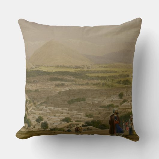 UppeからのCaubulのBalla Hissarおよび都市、 クッション (正面)