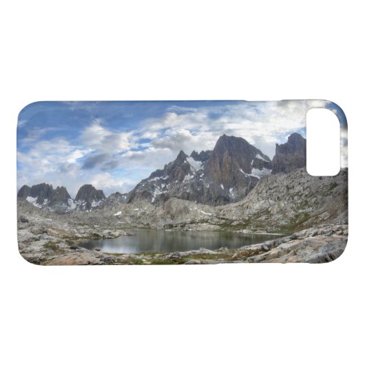 Upper and Middle Nydiver Lakes Panorama - Sierra Case-Mate iPhoneケース (裏面(横))