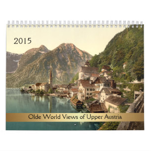 Upper Austriaの2015年のOldeの世界観 カレンダー