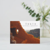 Upper Cliff Residence, Tonto National Monument, AZ ポストカード (スタンド正面)