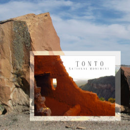Upper Cliff Residence, Tonto National Monument, AZ ポストカード