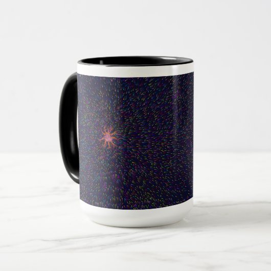 Upper Dimension of Universes Mug マグカップ (正面左)