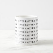 Upper East Side Mug - Elegant Repeat Design コーヒーマグカップ (中央)