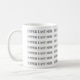 Upper East Side Mug - Elegant Repeat Design コーヒーマグカップ