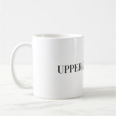 Upper East Side Mug | NYC Manhattan Typography コーヒーマグカップ (左)