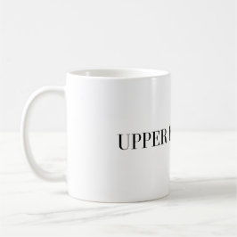 Upper East Side Mug | NYC Manhattan Typography コーヒーマグカップ