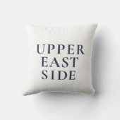 Upper East Side NYC Classic Preppy Style クッション (裏面)