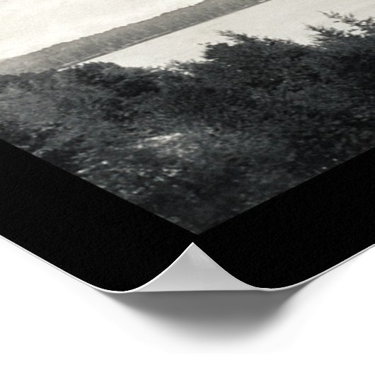 Upper Saranac Lake写真1912 ポスター (角)