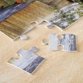 Upper Tahquamenonの秋は秋にミシガン州UPで ジグソーパズル (側面)