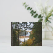 Upper Tahquamenon滝，秋，ミシガン ポストカード (スタンド正面)