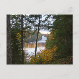 Upper Tahquamenon滝,秋,ミシガン ポストカード
