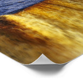 Upper Tahquamenon秋インUPミシガン ポスター (角)