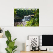 Upper Tahquamenon秋、ミシガン州ポスター ポスター (ホームオフィス)