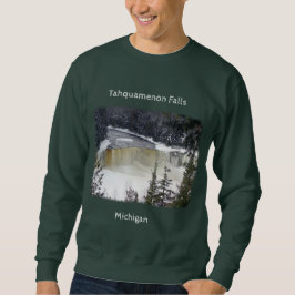 Upper Tahquamenon Falls winter shirt  スウェットシャツ