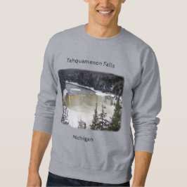 Upper Tahquamenon Falls winter shirt  スウェットシャツ