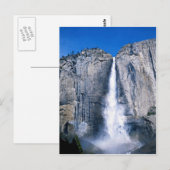 Upper Yosemite秋，カリフォルニア，アメリカ ポストカード (正面/裏面)