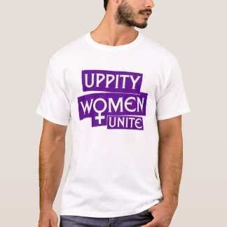 Uppity女性は結合します Tシャツ