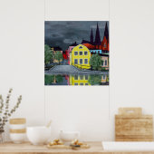 Uppsala Reflections - by Anna-Juliane ポスター (キッチン)