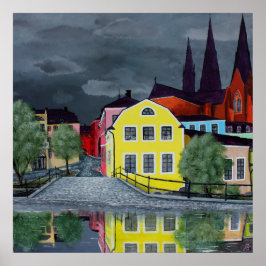 Uppsala Reflections - by Anna-Juliane ポスター