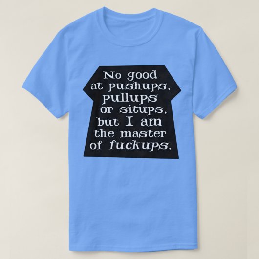 Upsのマスター Tシャツ (デザイン正面)