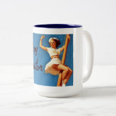 UPSの固定 ツートーンマグカップ (正面右)