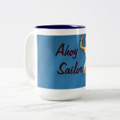 UPSの固定 ツートーンマグカップ (正面左)