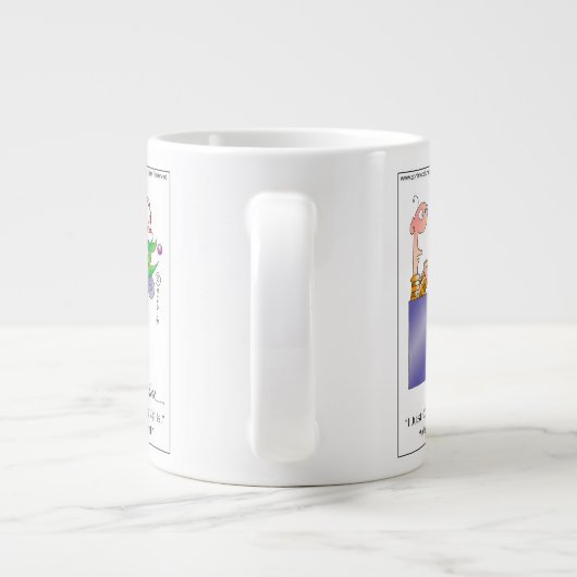 UPSマンつるガコーヒーマグ ジャンボコーヒーマグカップ (裏面)